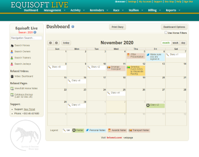 EquisoftLive Standard Package